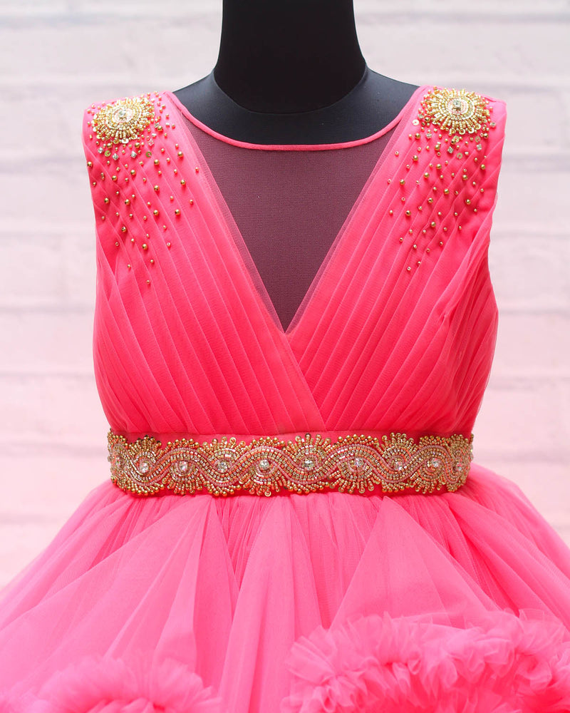 Buy Pink Dresses & Frocks for Girls by TOY BALLOON Online | Ajio.com